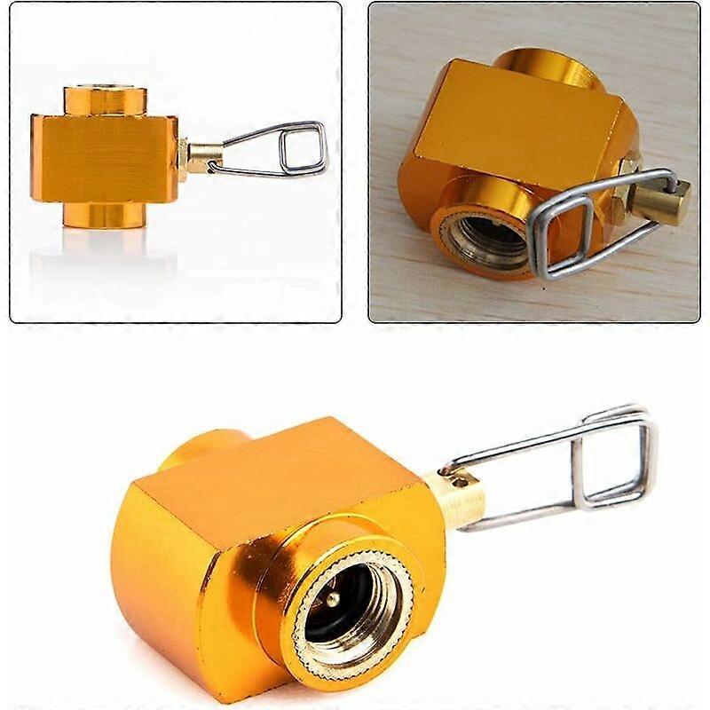 Camping Stove Propane Refill Adapter Propane Tank Connector Kitchen Accessory