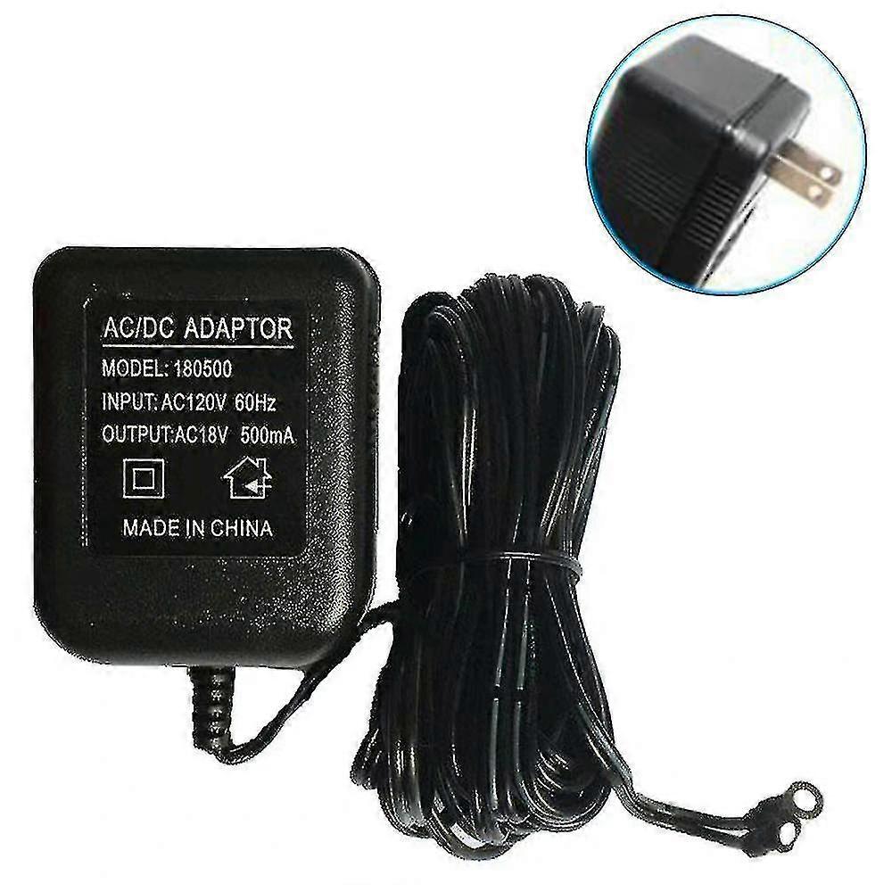 230v עד 18v 500ma כבל מתאם ספק כוח 5m עבור פעמון דלת וידאו