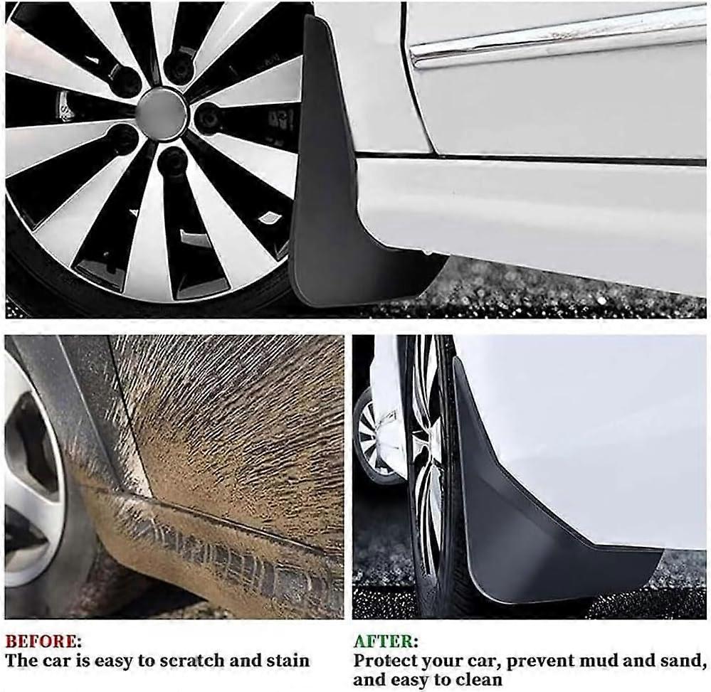 4Pcs Car Mud Flaps For Audi Q3 2016-2018 | Splash Guards, Fender Mudguards, High-Grade ABS - View #12