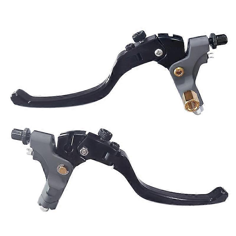 compatible with Motorbike Handbrake Motorcycle Accessories Folding Brake Clutch Levers Titanium