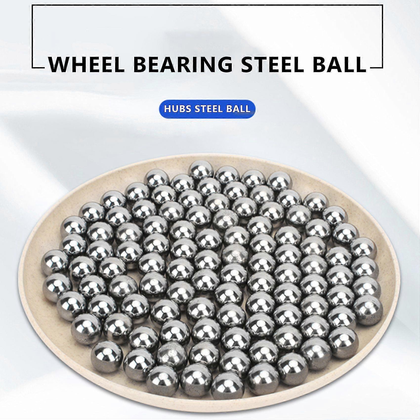 100 stk. 3 mm diameter stål sykkellagerkule