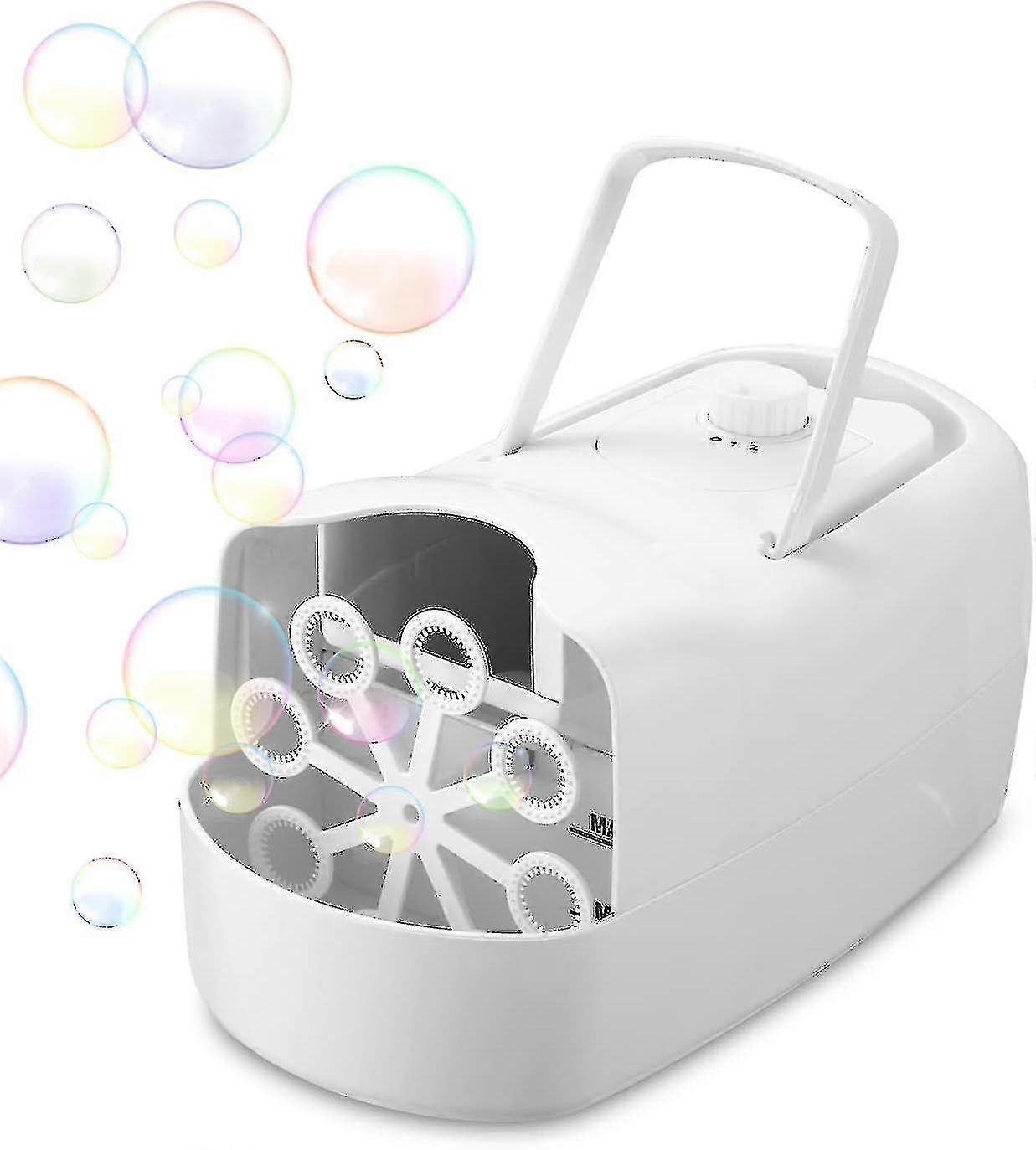 Bubble Machine, Children's Bubble Machine, Portable Automatic Bubble Machine, Wedding Bubble Machine April 4.18