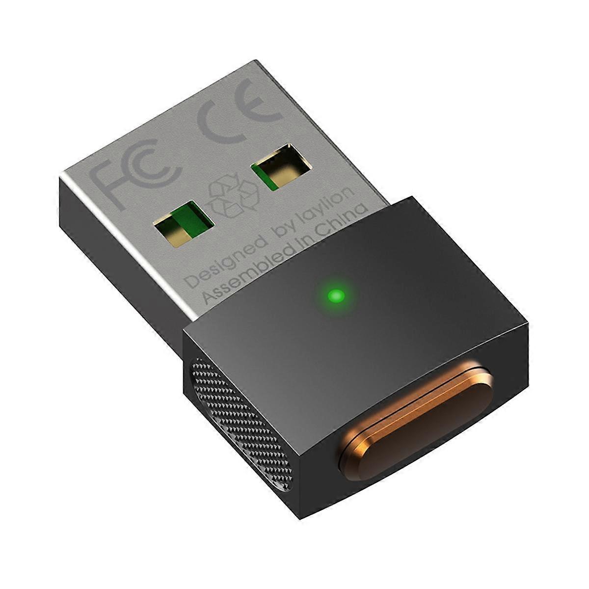 USB Mouse Mover Full Metal Undetectable Mouse Jiggler with Memory Function Automatic Mouse Mover Ji