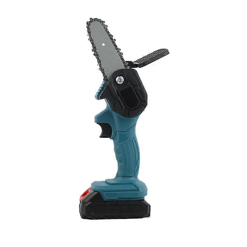 EVAGO 4-inch Hand-held Electric Saw Small Pruning Chainsaw Garden Logging Saw Single Hand Mini Electric Chain Saw Woodworking Light Weight