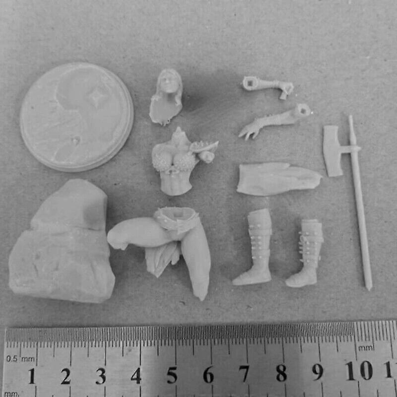 Amyra Executioner 2 Resin Figures 1/24 Scale 75mm Assemble Model Kit Unassembled and Unpainted Diorama Toys
