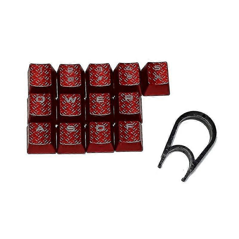 Diy Mechanical Keyboard Key Caps 13keys Abs Oem Profile Texture Non-slip Cover