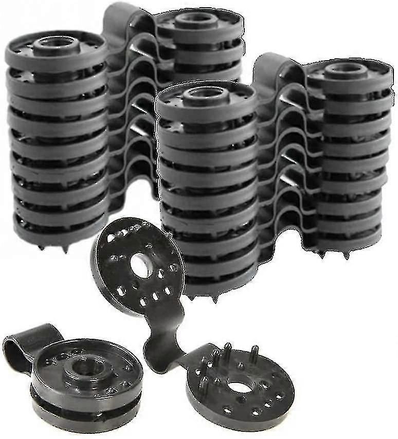 50 Anti-uv Treated Fixing Clips, Fixing For View Screen, For Hail Net - External Net Fasteners Hooks8700521957235