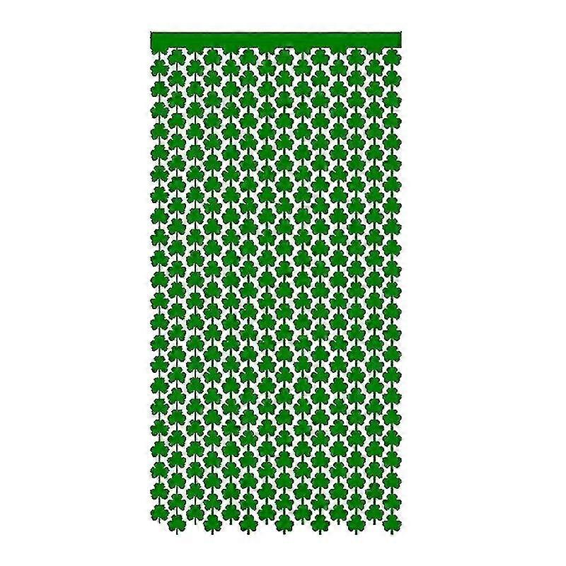 Shamrock Foil Fringe Curtain