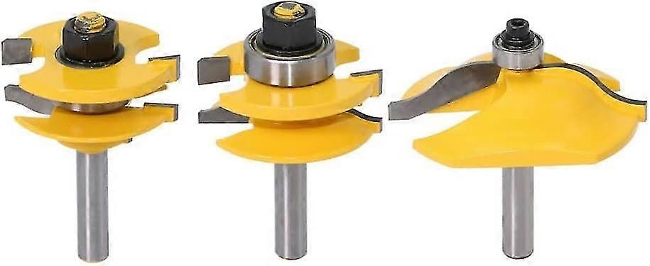 2/3pcs 8mm Shank Raised Panel Cabinet Door Router Bit Set Woodworking Cutter Woodworking Router Bits Carbide Bit Door Knife (color : No 2)