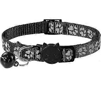Tizzy Cat Collier Anti Strangulation - Collier Réfléchissant Ajustable avec Clochette pour Chat Chatte Chiot