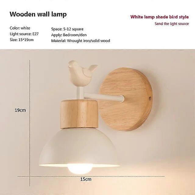 Nordic Creative Lampada Da Parete LED Apparecchio Di Illuminazione In Legno Per / Soggiorno / Protezione Degli Occhi Lettura / Camera Da Letto / Comodino Home Decor Illuminazione