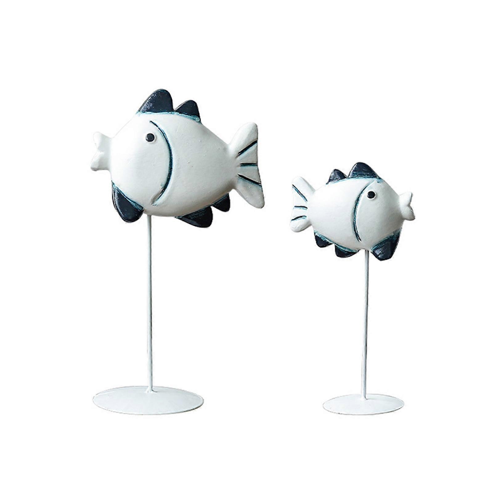 キス魚の飾りの木製の面白いデスクトップの装飾歩道のデスクトップベッドルーム