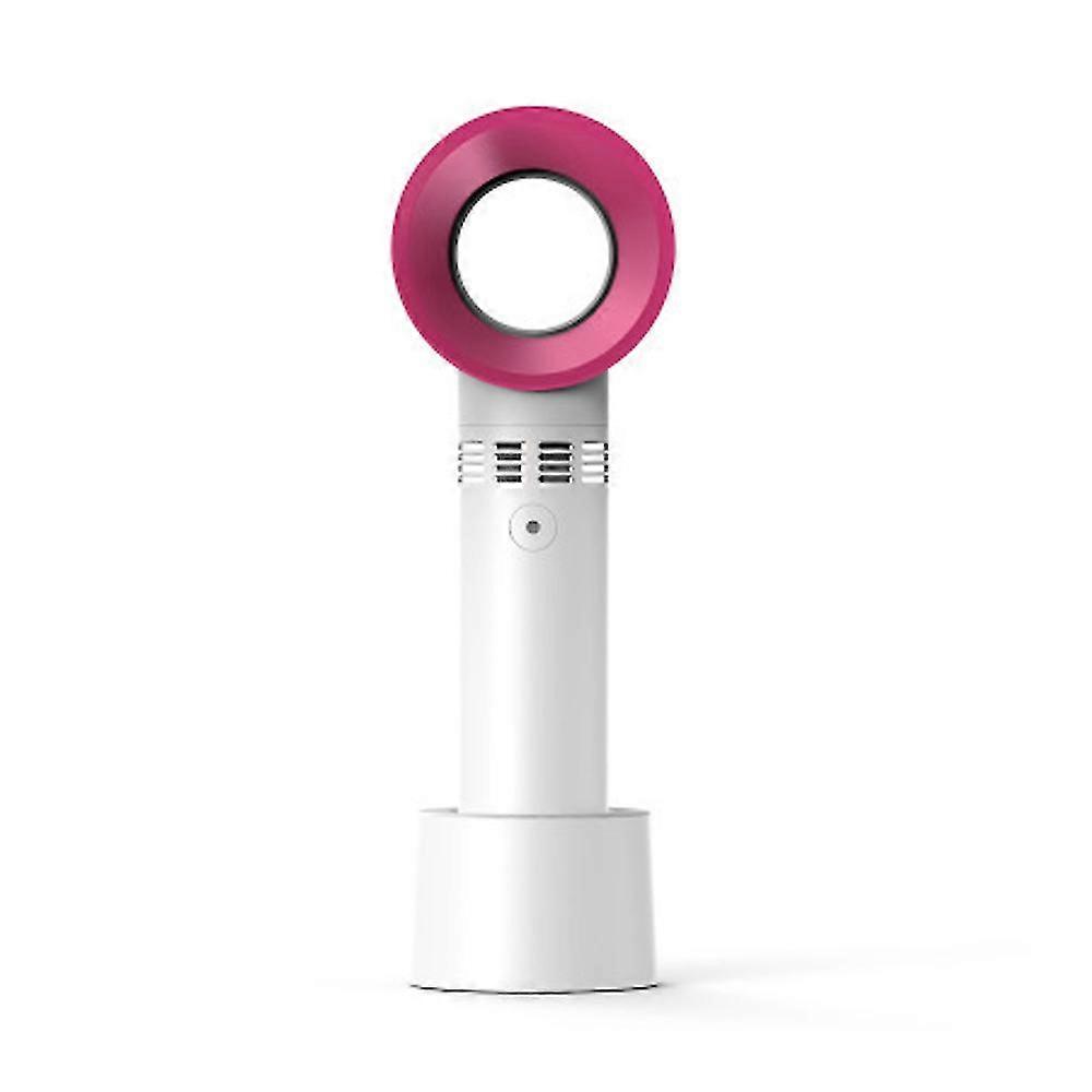 Bladloze handheld mini-USB-ventilator, oplaadbare, persoonlijke bureauventilator