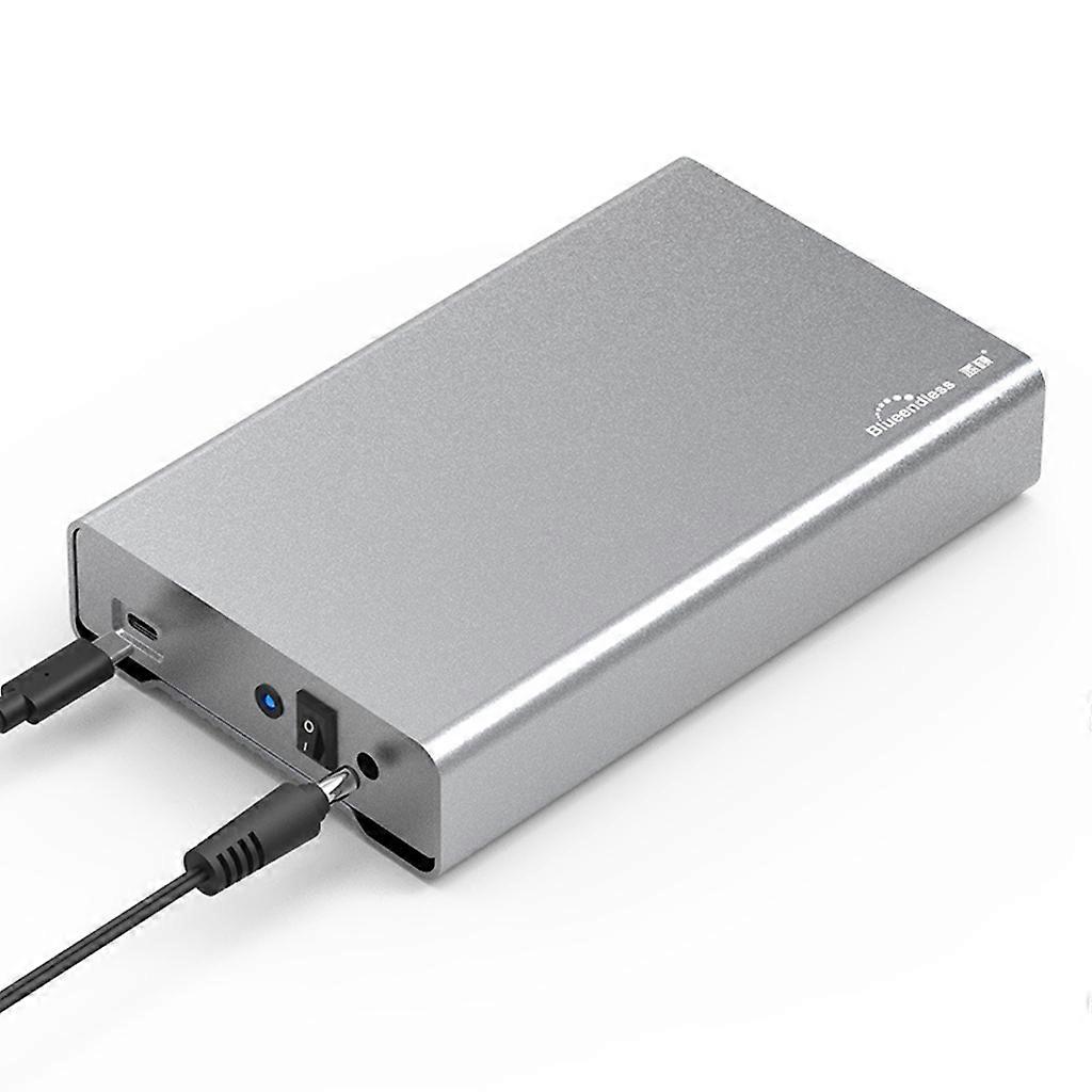 Blueendless 3.5 pollici Hard Disk Box Desktop USB3.0 Tipo C HDD Custodia 8TB 5G per C