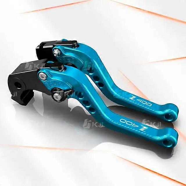 For Kawasaki Z400 Z 400 2019-Present 3D Short Clutch Lever Brake Lever Set Adjustable Handle Levers Motorcycle Accessories PartsMotor Vehicle Brake Se