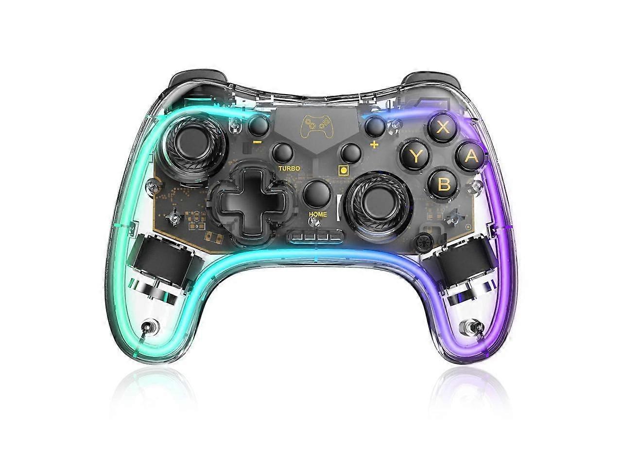 Switch Controller,Wireless Switch Pro Controller Compatible with Switch/Switch lite/Switch OLED,Pro Controller Switch Support Turbo,Wake-up Function a