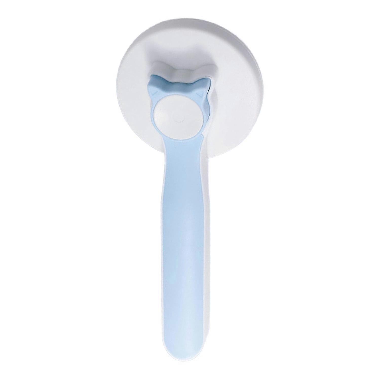 Pet Cat Brush Tilted Comb Teeth Reusable Harmless Ergonomic Handle Comfortable Grip Self-Cleaning