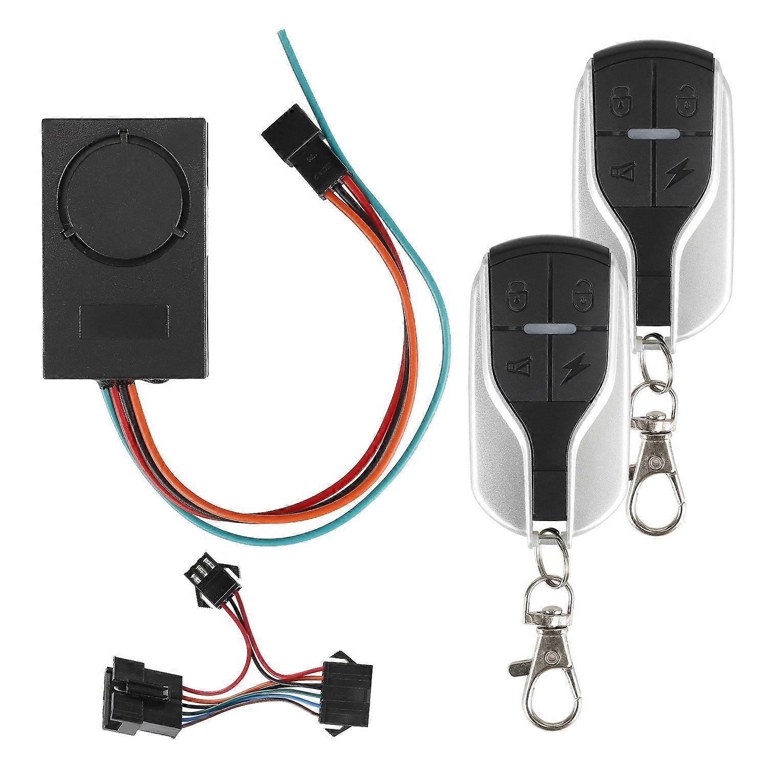 Electric Scooter Anti-Theft Device Vibration Alarm System Waterproof Support Vehicle Search Functio