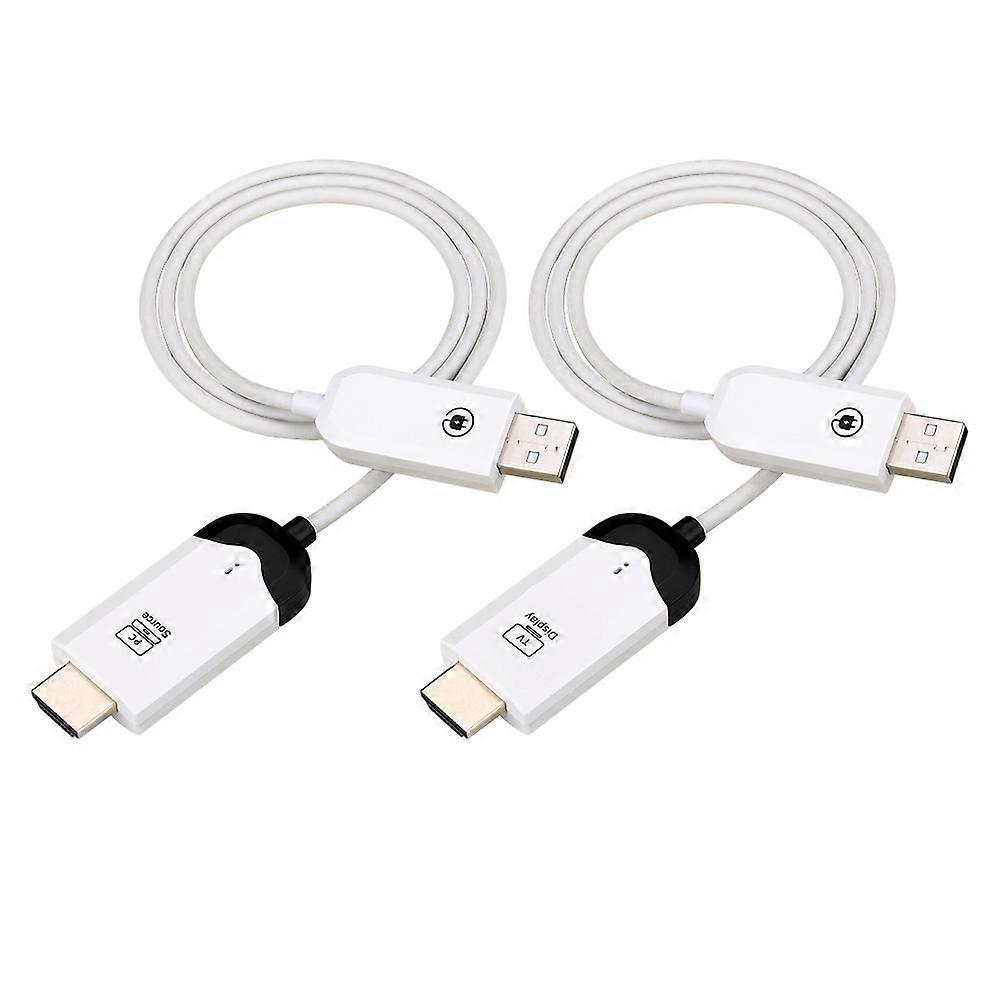 HDMI Wireless Transmitter Receiver 5G Point-to-Point Streaming 30m Range Plug & Play 2K Full High Clear o Video Sync Mirroring Extending