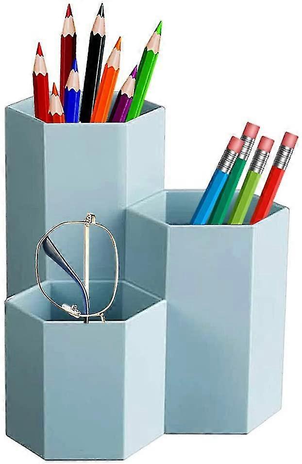 Hexagonal Plastic Pen,pencil Holder
