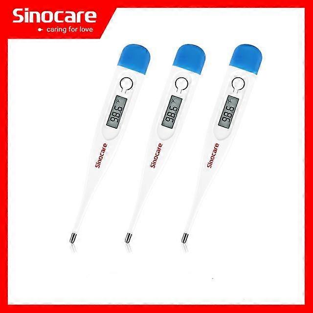 Sinocare Thermometer for Fever, Digital Basal Body Thermometer Oral, Armpit or Rectal Temperature Electronic LCD Display