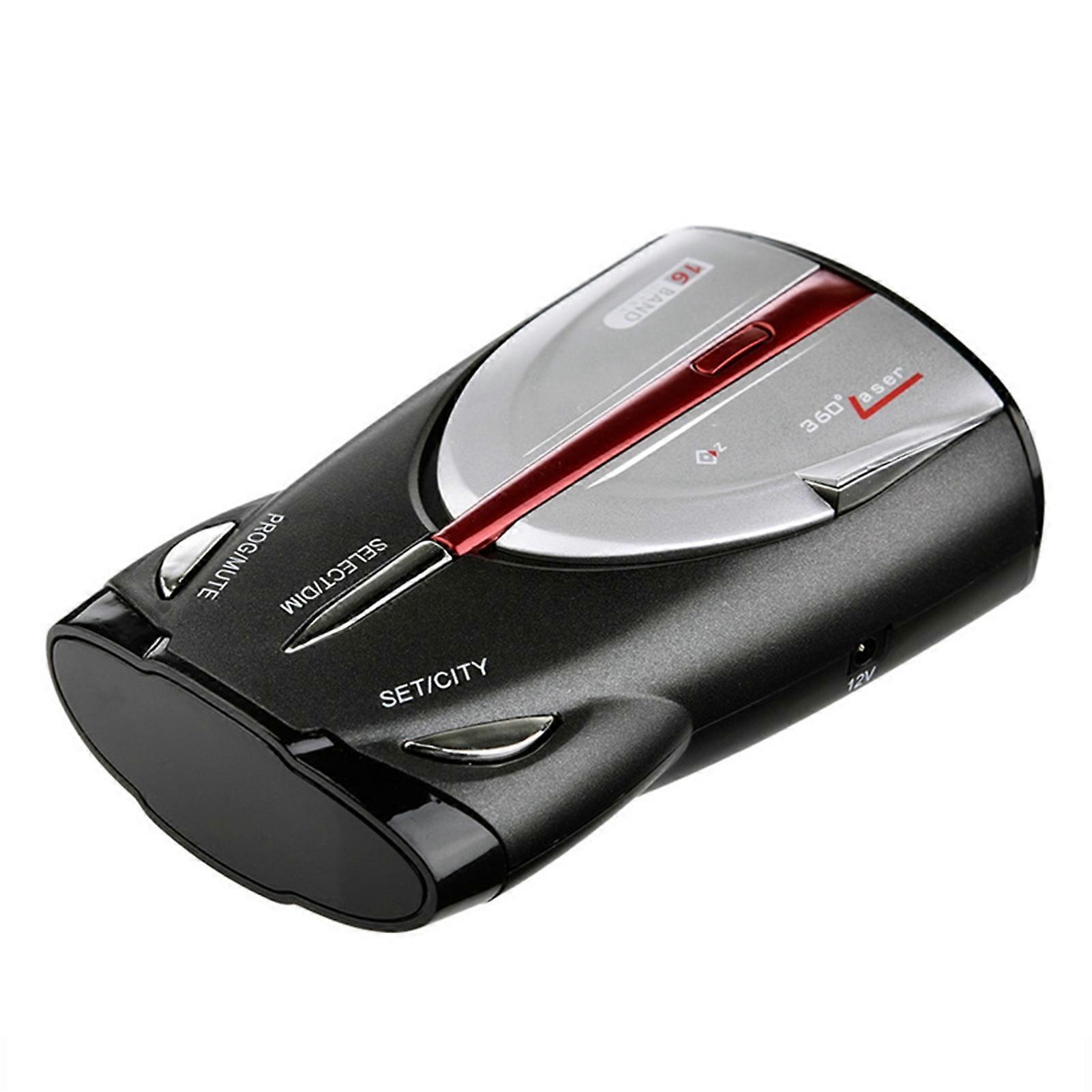 12V 16 Band Car Speedometer Speed Control Detector Safety Voice Warning Alert