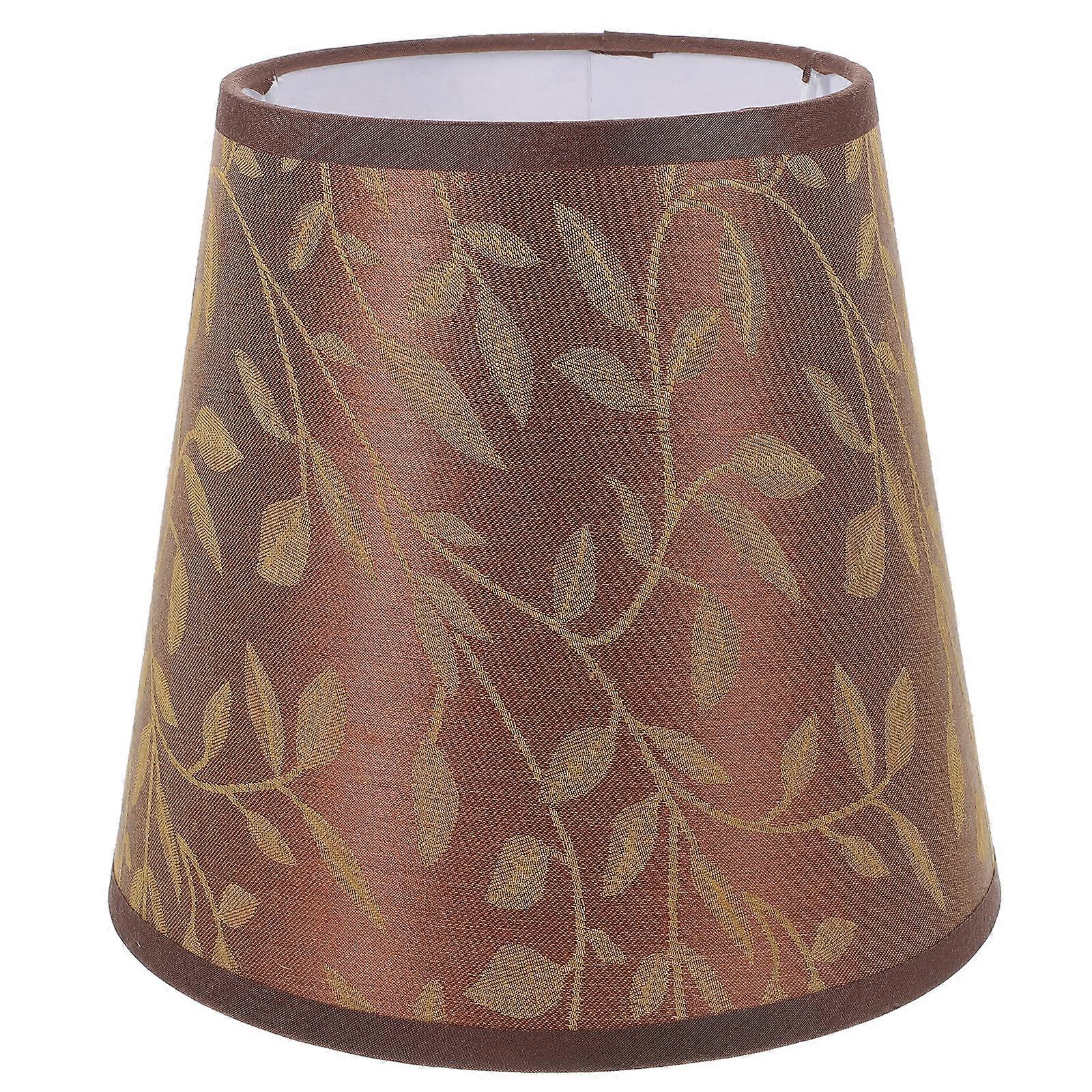 Small Lampshade E27 Light Socket Indoor Light Cover Vintage Pattern Lamp Shade