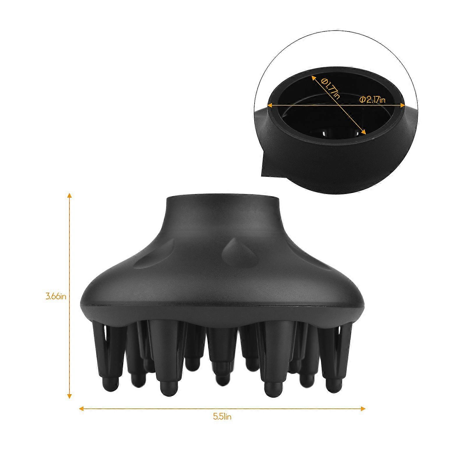 Universal Hair Diffuser Adaptable for Blow Dryers with Rotatable Design Curly Hair Large Wind Hood Fixed Shape Dispersing Wind