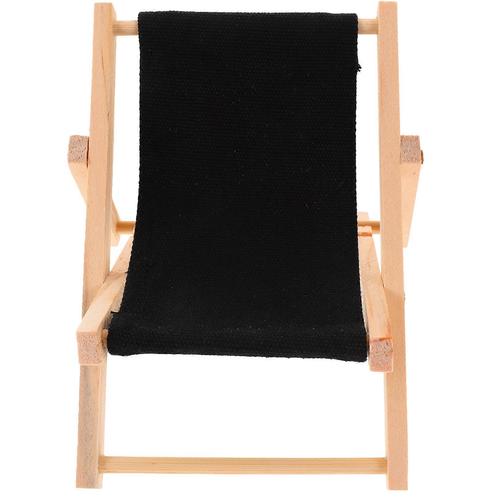 Phone Holder Mobile Phone Support Beach Chair Shape Phone Rack Desktop Ornament