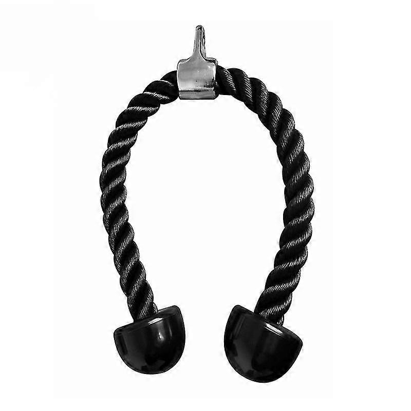 Heavy Duty Tricep Push Pull Down Rope Cord For Multi Gym Cable Machine Attachment