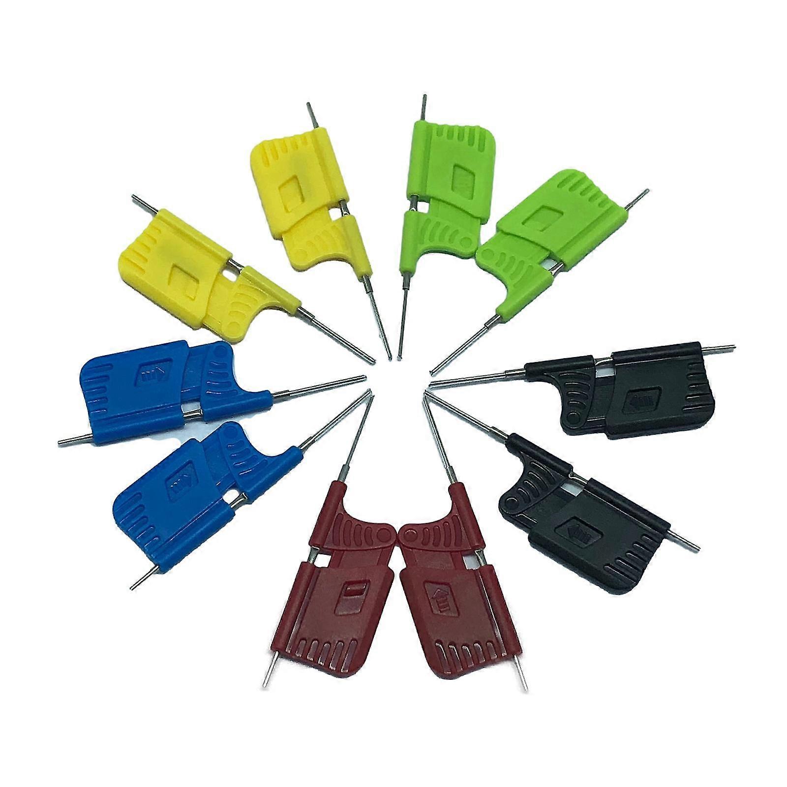 10pcs Sdk08 Smd Ic Hook Clamp For Electrical Testing Ultra Small Clip Test Chip