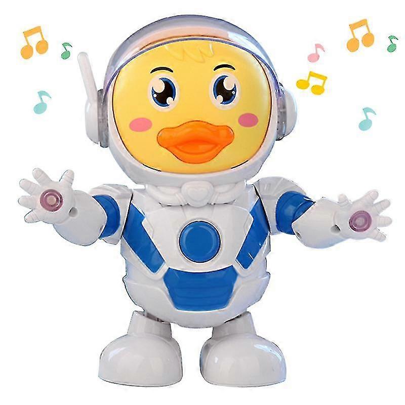 Dancing Duck Space Duck Toy For Babies Babies Toy Toddler Learning Battery Powered Crawling Toys Sensory Toy For Crawling Babies