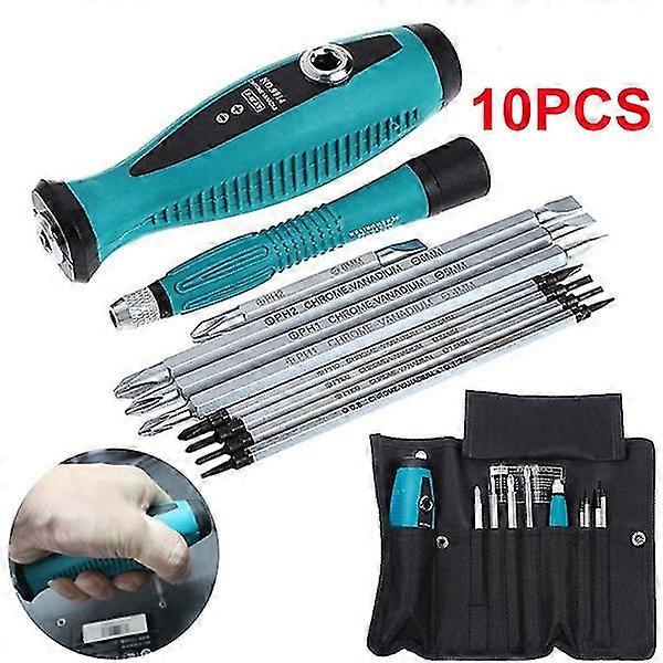 10-Piece Set Of Multi-Function Precision Magnetic Cross-Shaped Kit