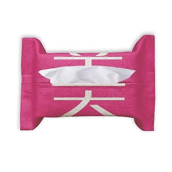 الصينية جميلة الصين حرف ورقة منشفة منشفة حقيبة منديل بومف