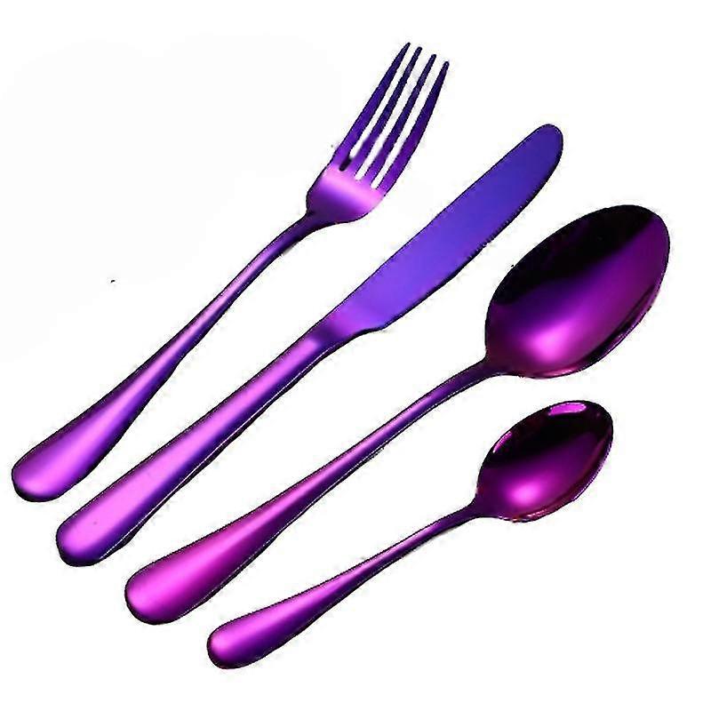 4 stuks/set minder staal servies