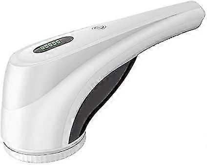 Stoff Barbermaskin, Lint Remover Led Digital Display Elektrisk Lint Barbermaskin, Usb Bærbar Bobble Remover, Defuzzer Genser Barbermaskin For Diverse Stoff (1 stk, wh