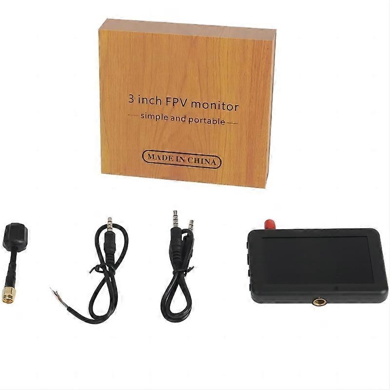  LS-5804 tela de 3 polegadas 40CH Auto Searching Mini FPV LCD Monitor para Drones FPV