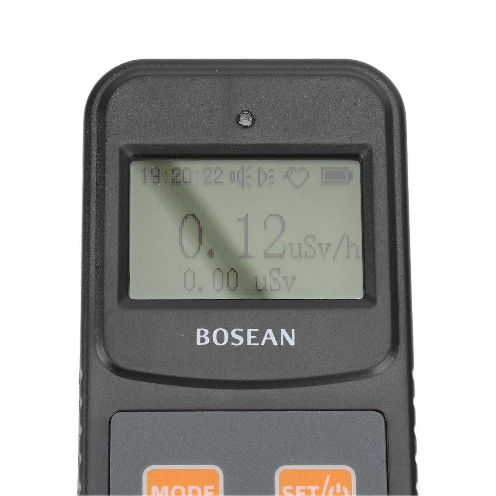 FS 1000 Digital Geiger Counter Nuclear Radiation Detector Beta Gamma X Ray Radioactive Rays Detector Black