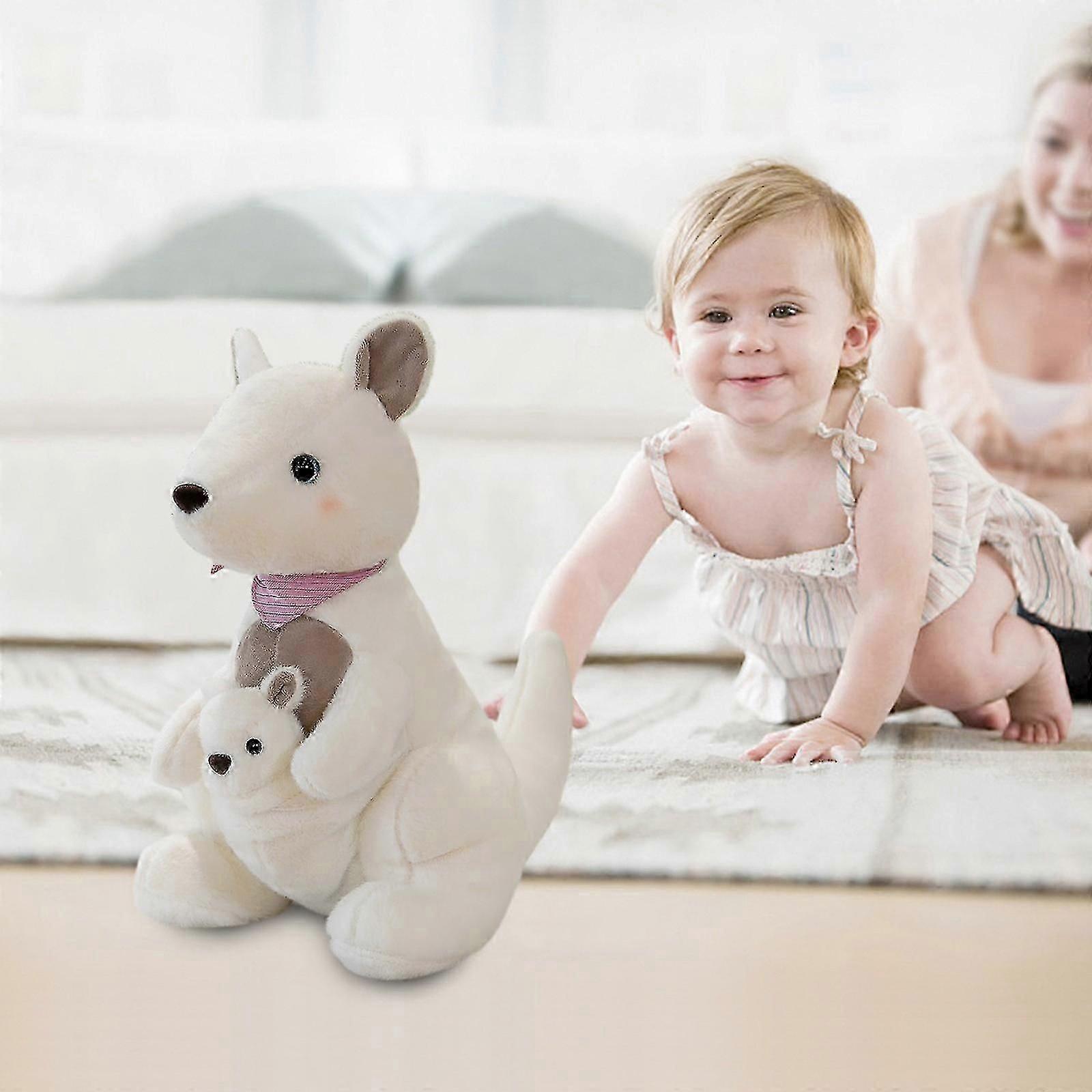 Känguru Puppe Plüschtier Mädchen Bett Schlafpuppe süße Heimdekoration