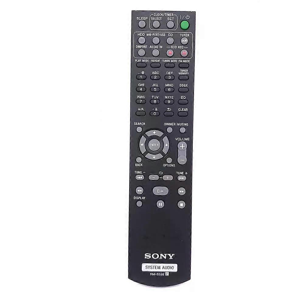 New Original RM-E02E Remote Control For Sony Audio System AV HCD-E300HD RME02E