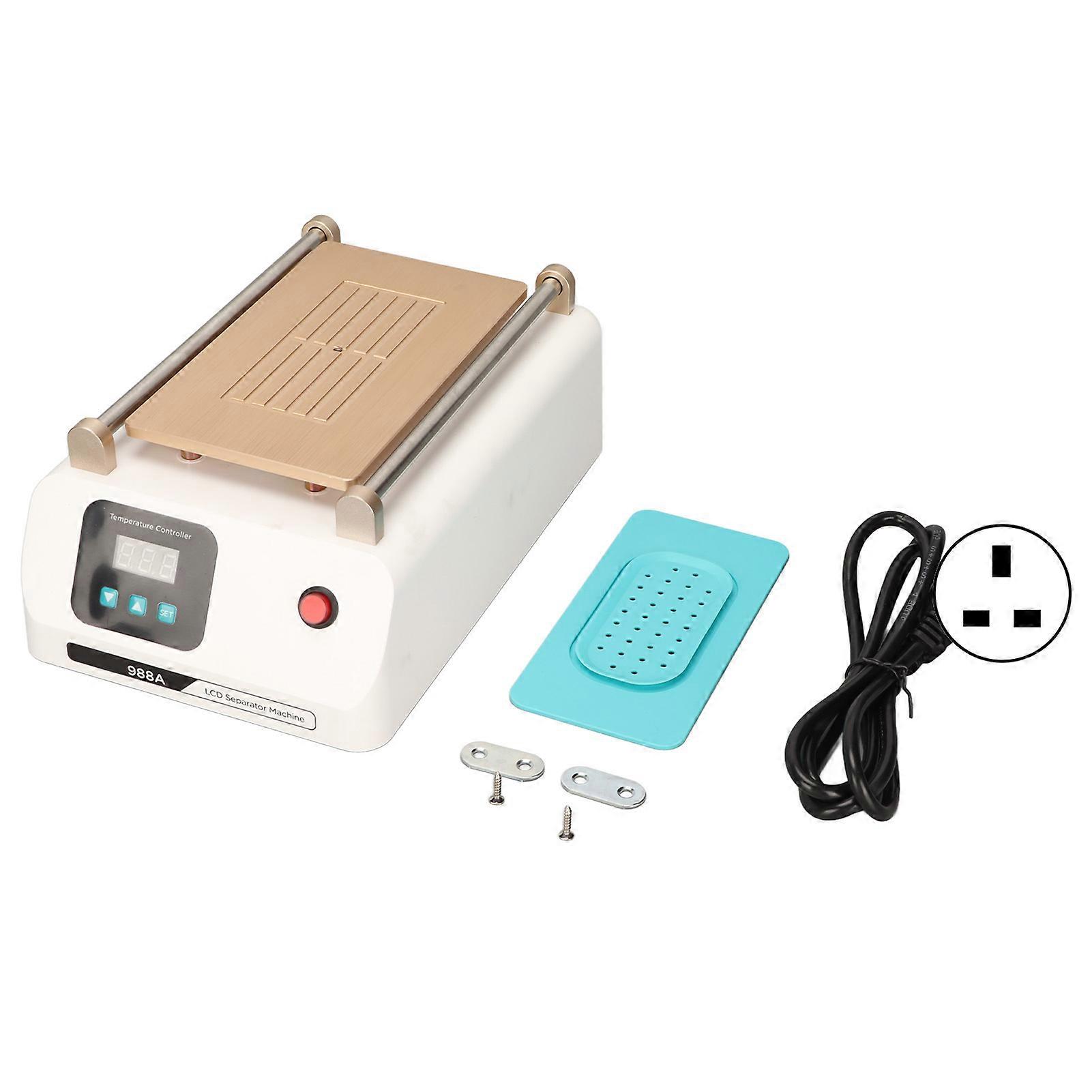 988A LCD Screen Separator, 8" Touch Screen Repair Machine, Fast Heating, 110-240V