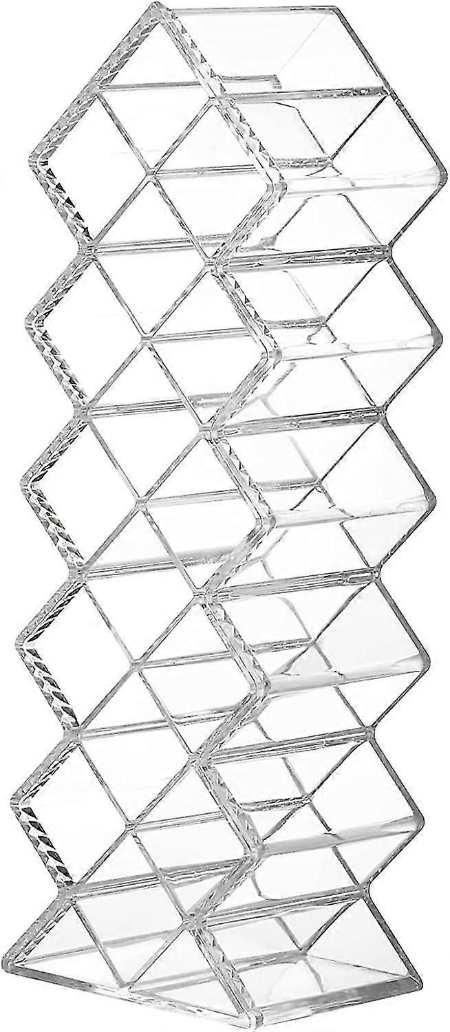 16 Grids Lipstis Holder - Clear Acrylic Lipgloss Lipsti Organizer And Storage Display Case For Lip Gloss, Lipsti Tubes,staable