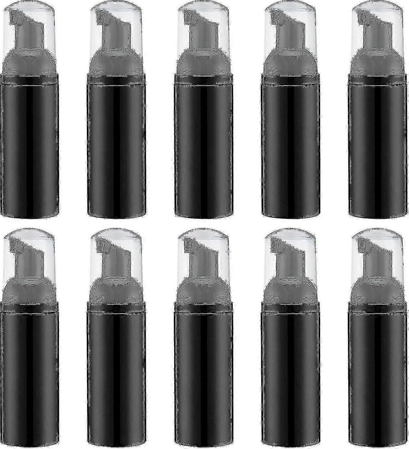 10pcs Soap Foam Bottle, Empty Travel Foaming Lash Shampoo For Cleanser, Dispenser,50ml