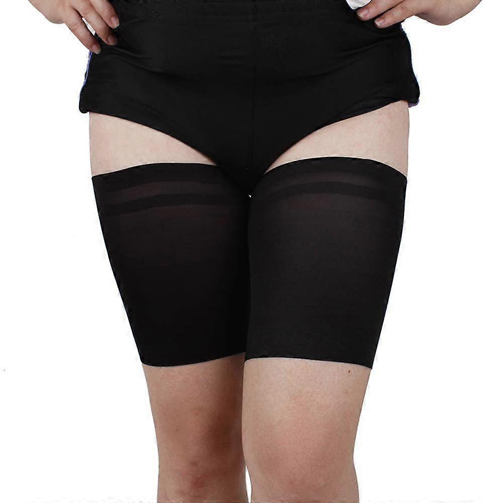 High Elastic Anti Friction Anti-Scratch Thigh Bands Leg Warmers Slouch Socks Slimmer Band