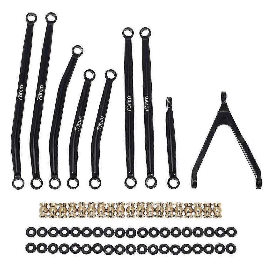 Cnc High Clearance Chassis Link Rod And Steering Rod For Axial,3