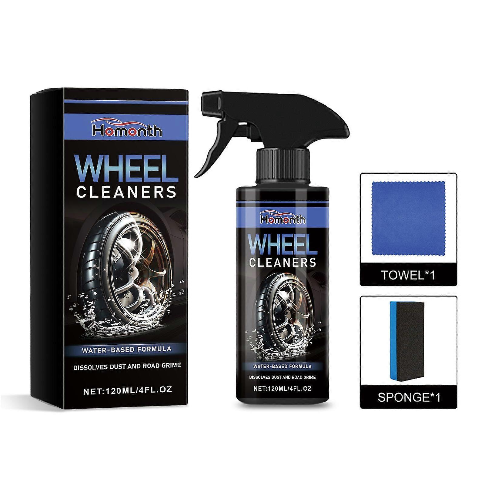Wheel Cleaners - Tire Hub Cleaning & Polishing Solution for Rust Removal & Maintenance