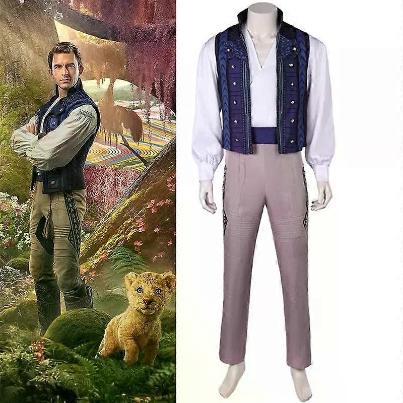 Film Men Wicked For Good Fiyero Cosplay Costume Prince Performance Outfits