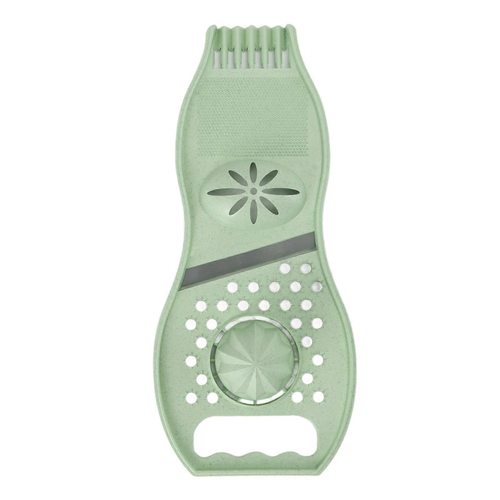 Fruit Parer Lemon Squeezer 3 in 1 Multi Function Stainless Steel Anti Rust Vegetable Cutter Green 