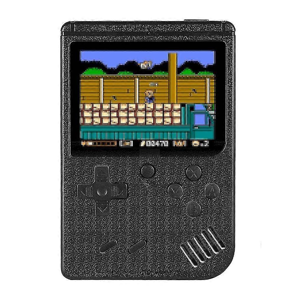 Portable Handheld Game Console with Gamepad 3 inch Full-color Screen Built-in 500 Retro Games