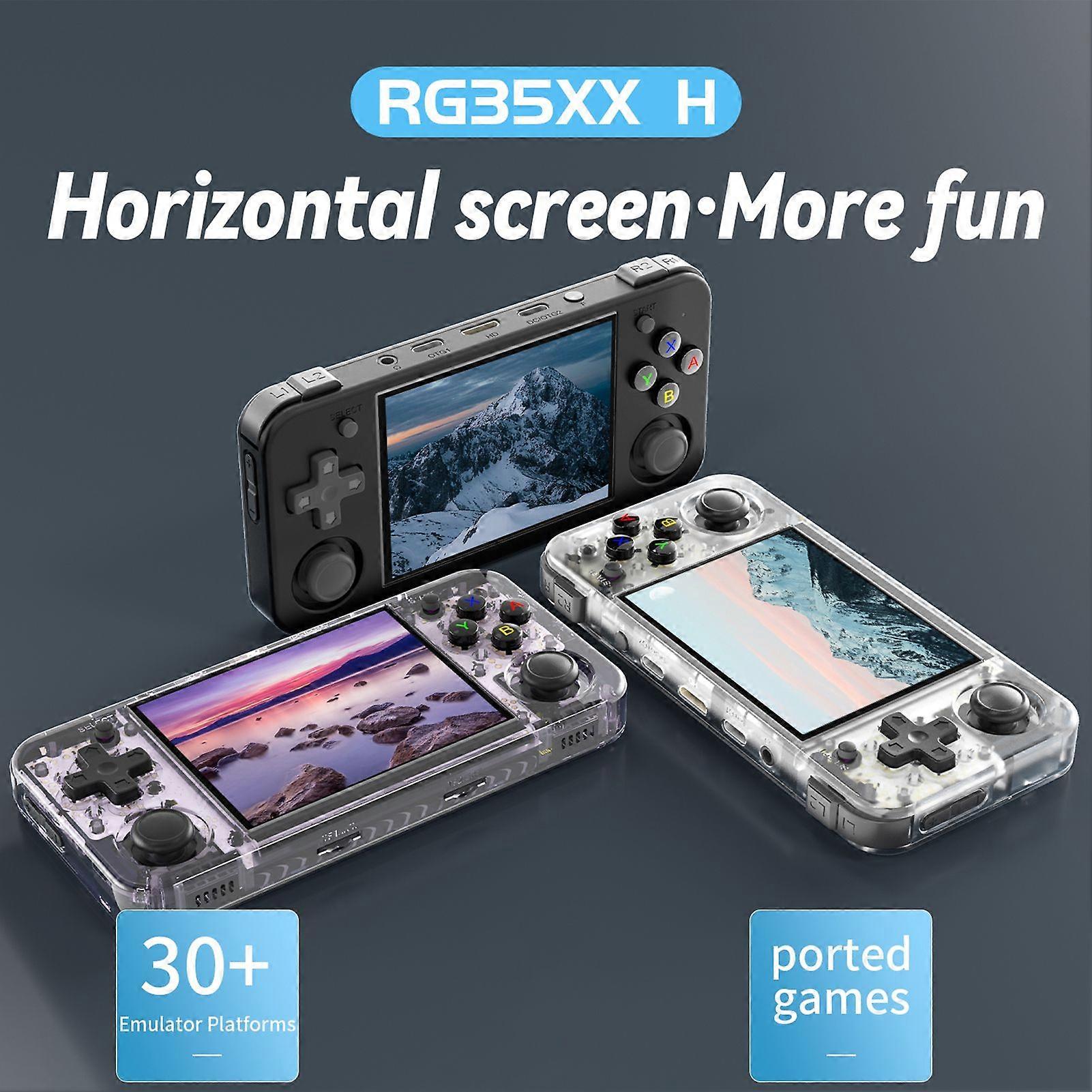 Retro Handheld Game Console 3.5 Inch IPS Screen Games Console Support BT 4.2 2.4/5G WIFI High-Clear Long-Lasting Portable Video Player